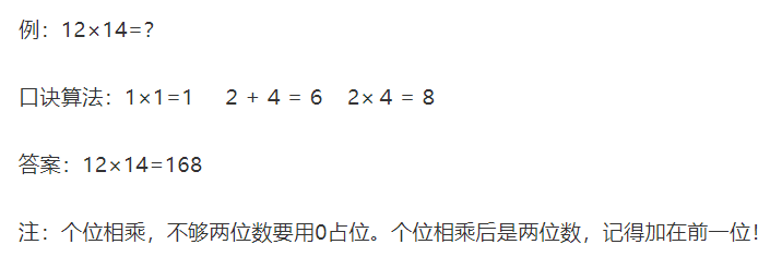 小学算术方法