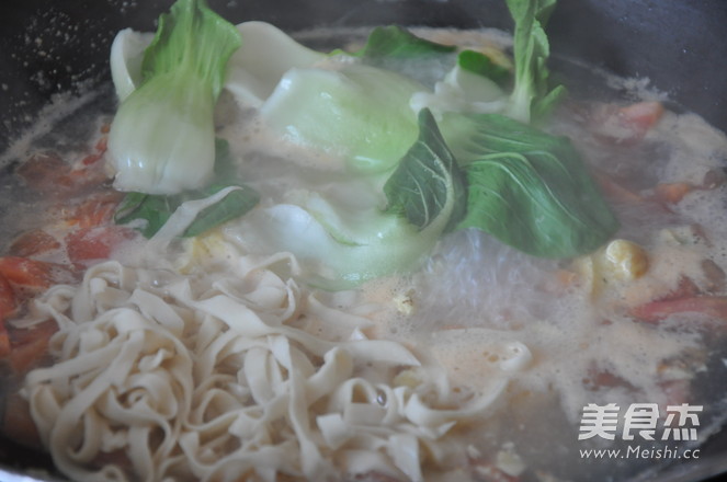 番茄鸡蛋 手擀面