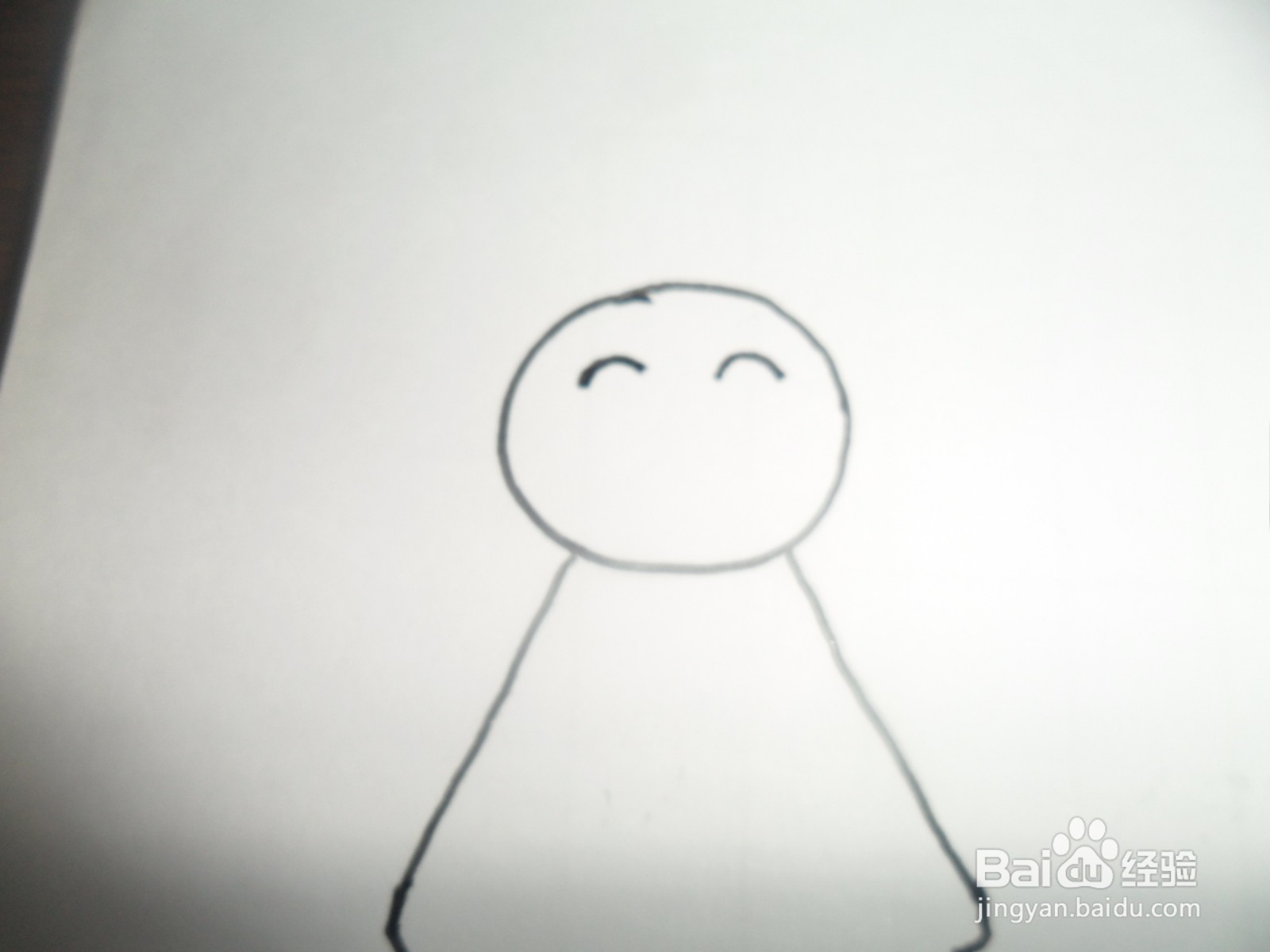 儿童简笔画：晴天娃娃