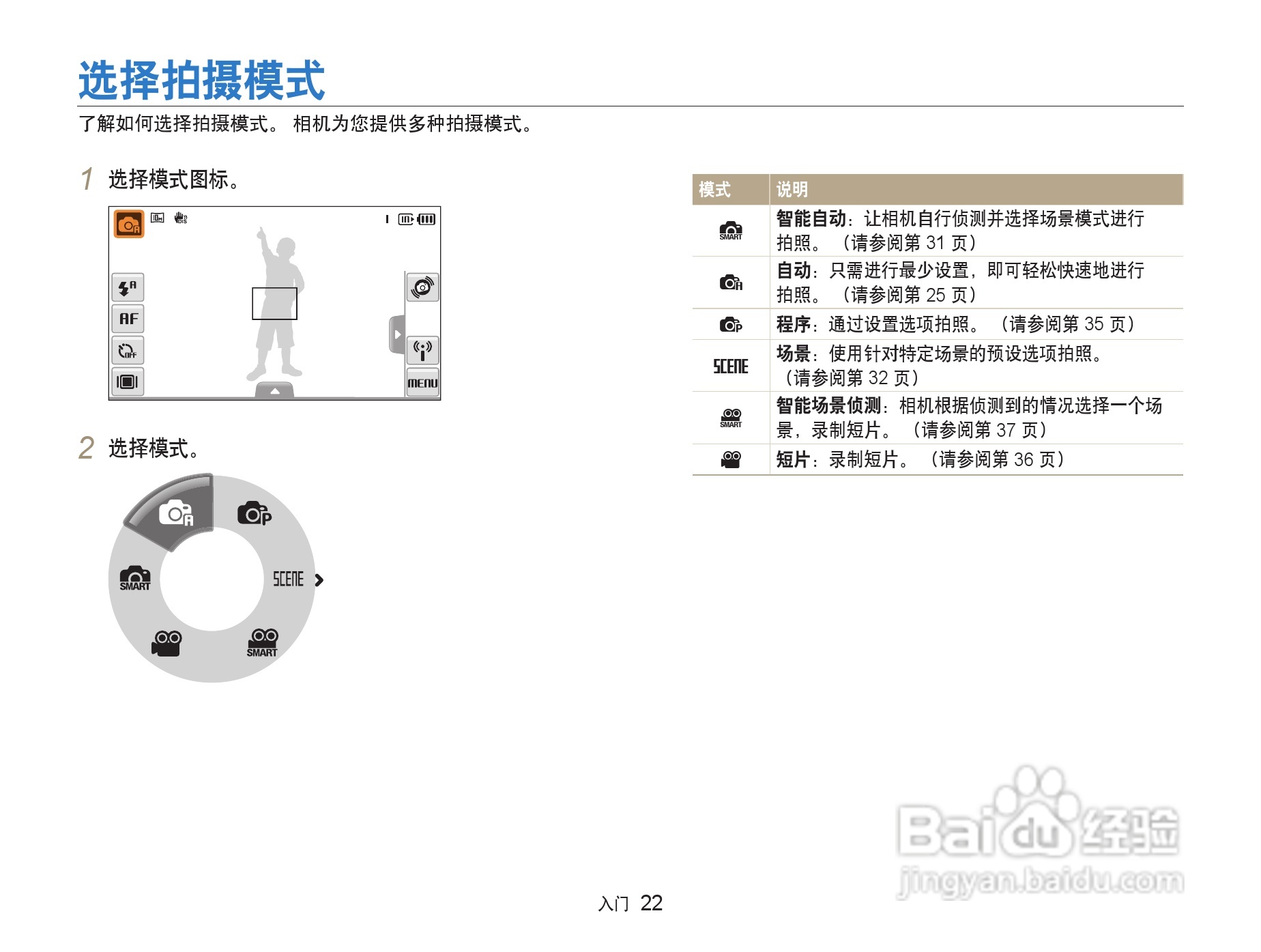 三星ST80数码相机使用说明书:[3]