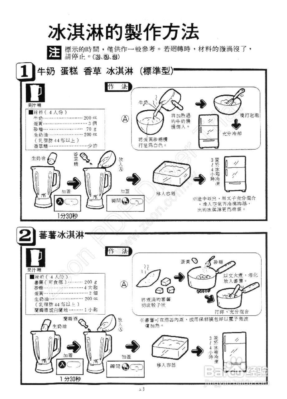 歌林JE-K13型果汁机使用说明书:[3]