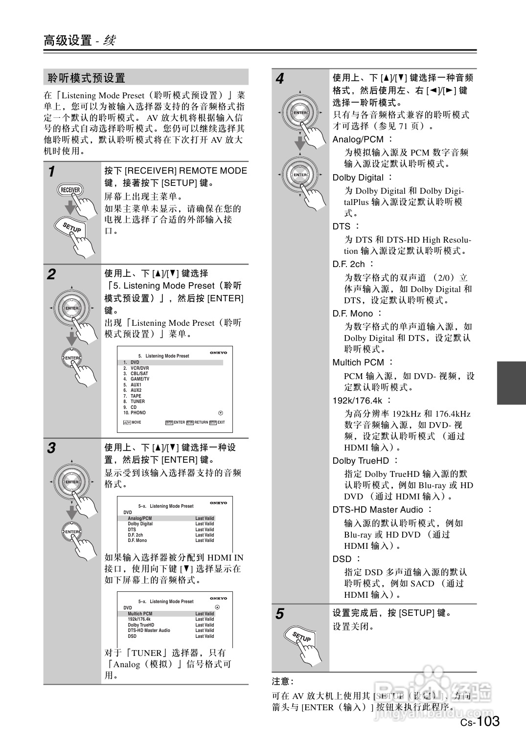 安桥AV放大机TX-NA906型使用说明书:[6]
