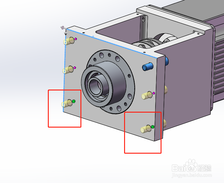Solidworks怎么实现不同距离的阵列效果