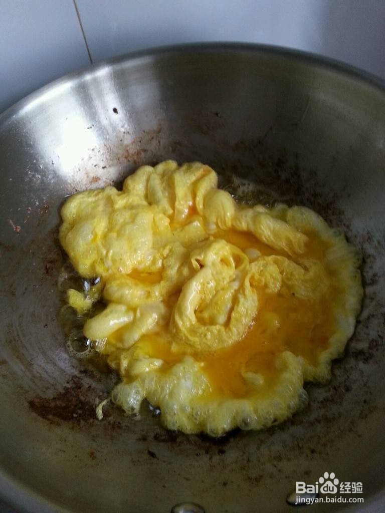 自作美味水炒鸡蛋