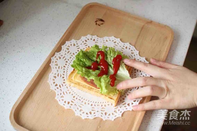 早餐三明治的做法
