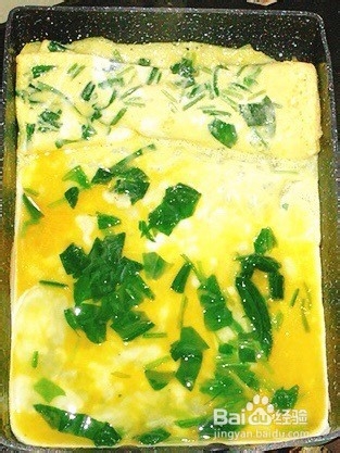 菠菜蛋烧做法
