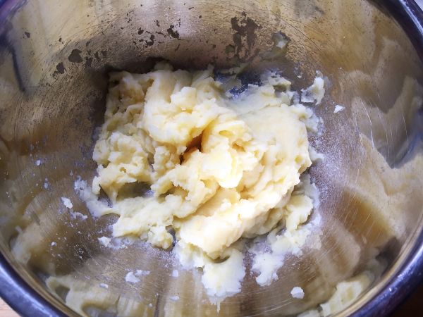 泡菜虾仁土豆饼