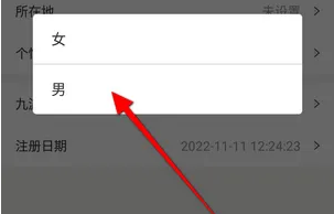 环游怎么设置性别