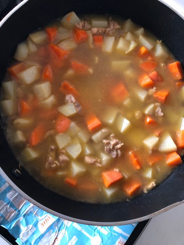 #美食视频挑战赛#咖喱鸡肉