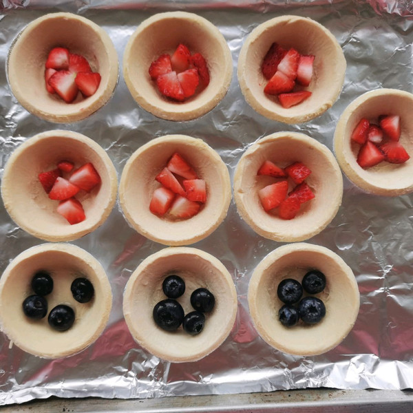 低糖无奶油小蛋挞