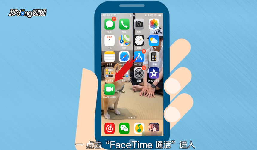 升级到IOS12系统后FaceTime通话屏幕翻转在哪