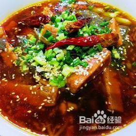 又香又辣的毛血旺