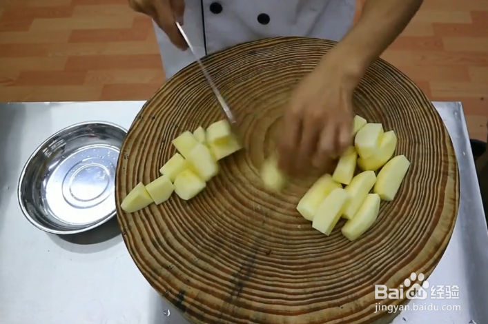 拔丝苹果的做法