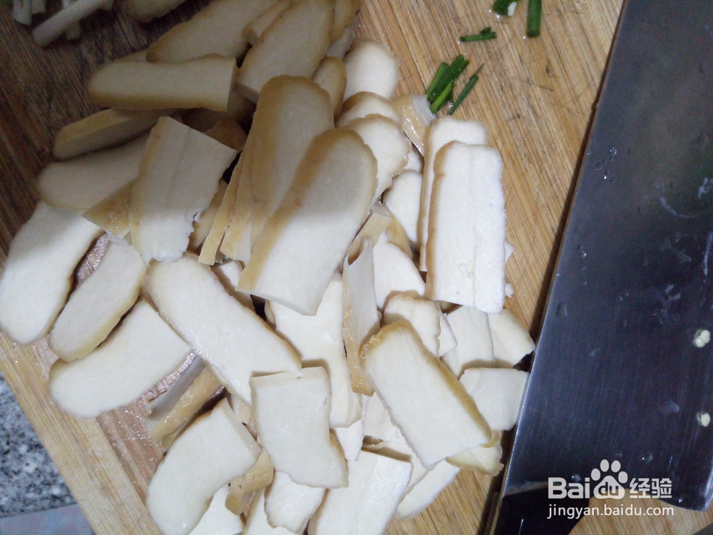 如何快速做豆腐干炒青椒