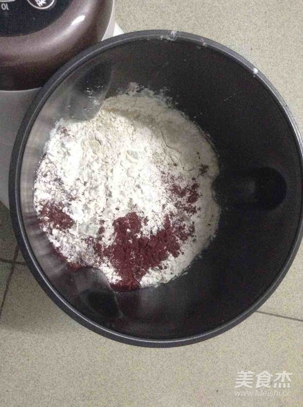 红曲玫瑰花面包