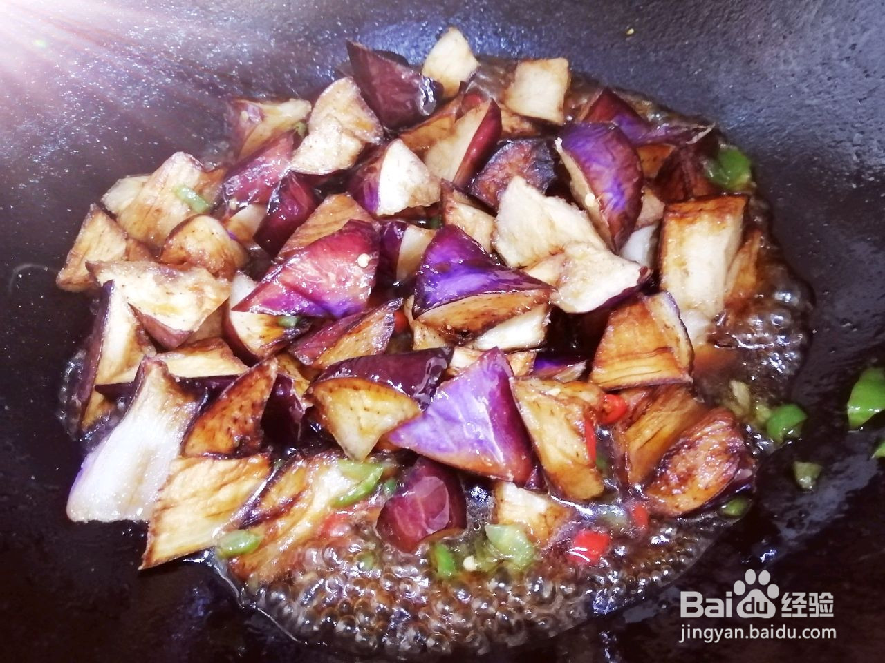 糖醋茄子的做法