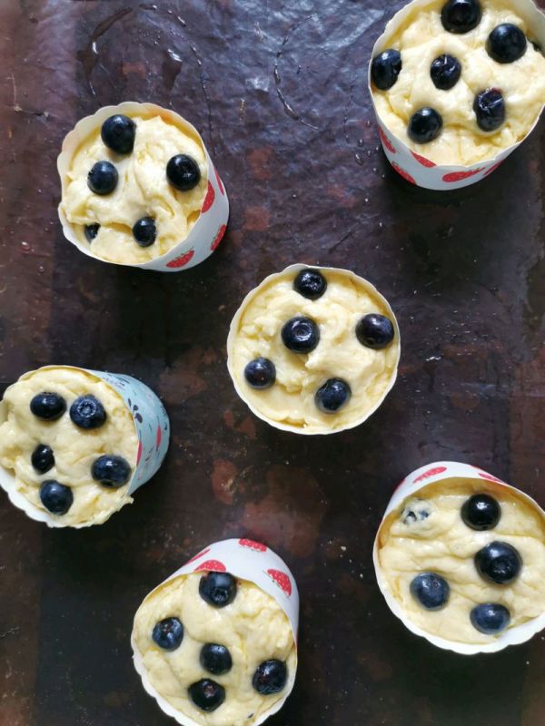 酥粒蘑菇头蓝莓玛芬