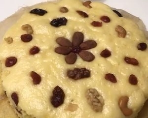 牛奶鸡蛋玉米发糕