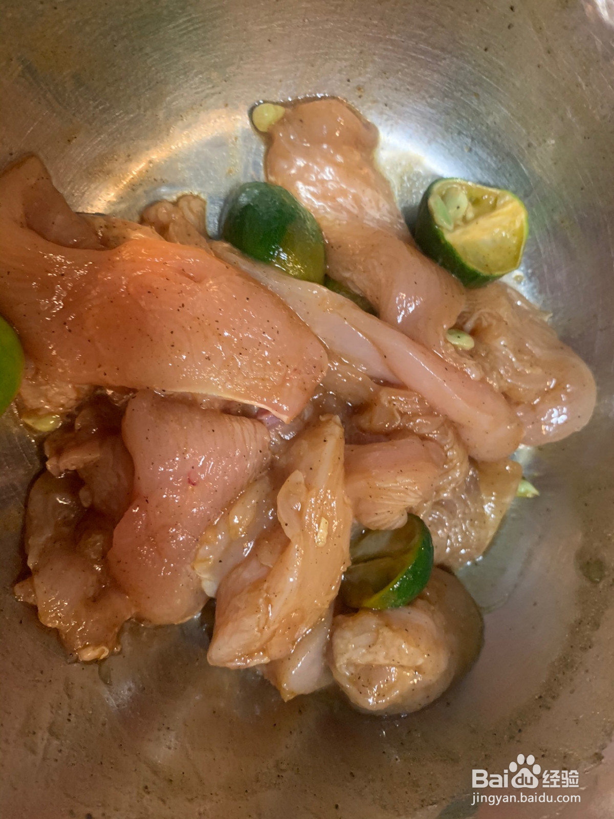 黑椒青柠时蔬烤鸡胸肉的做法