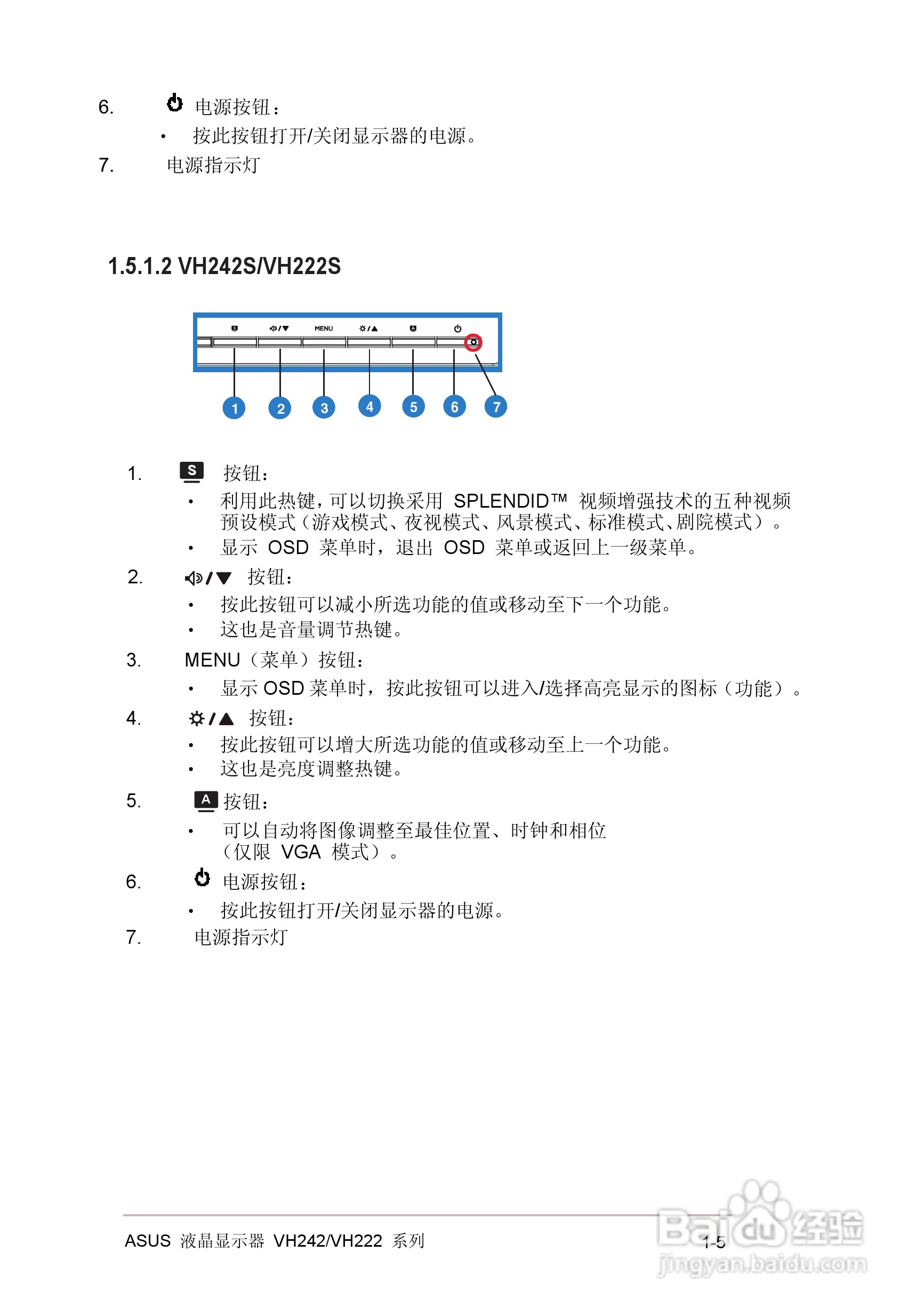 华硕VH222液晶显示器使用说明书:[2]