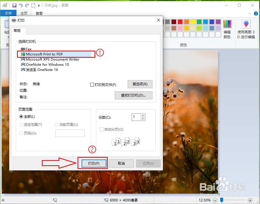 win10系统如何将图片转换为pdf格式