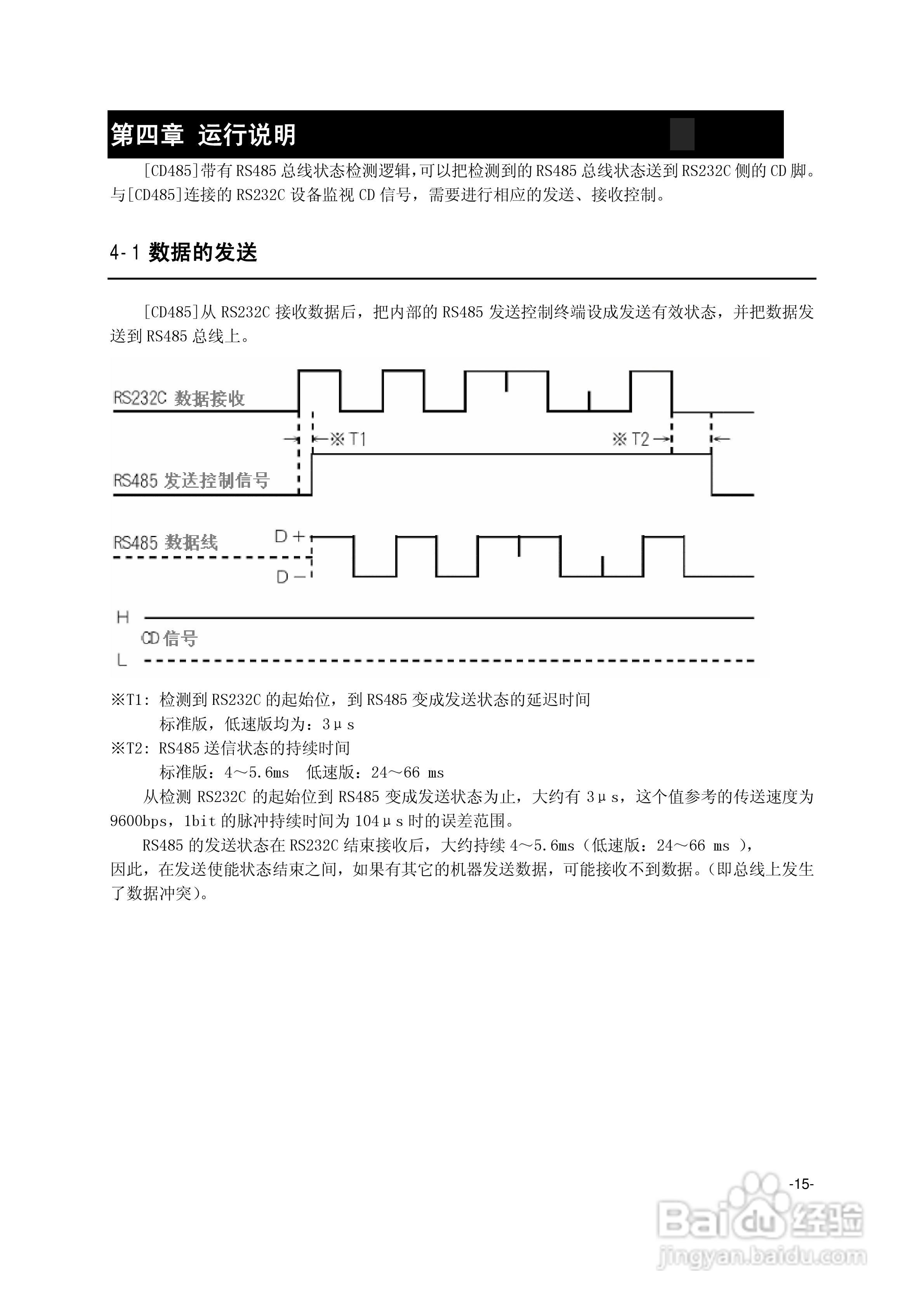 菱科CD485 RS232C/RS485转换器用户手册:[2]