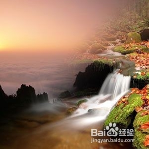 Photoshop朦胧的风景照