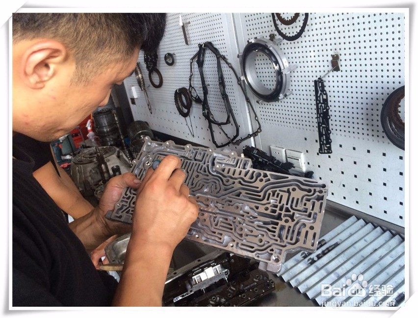 别克林荫大道变速箱故障维修，加速无力顿挫维修