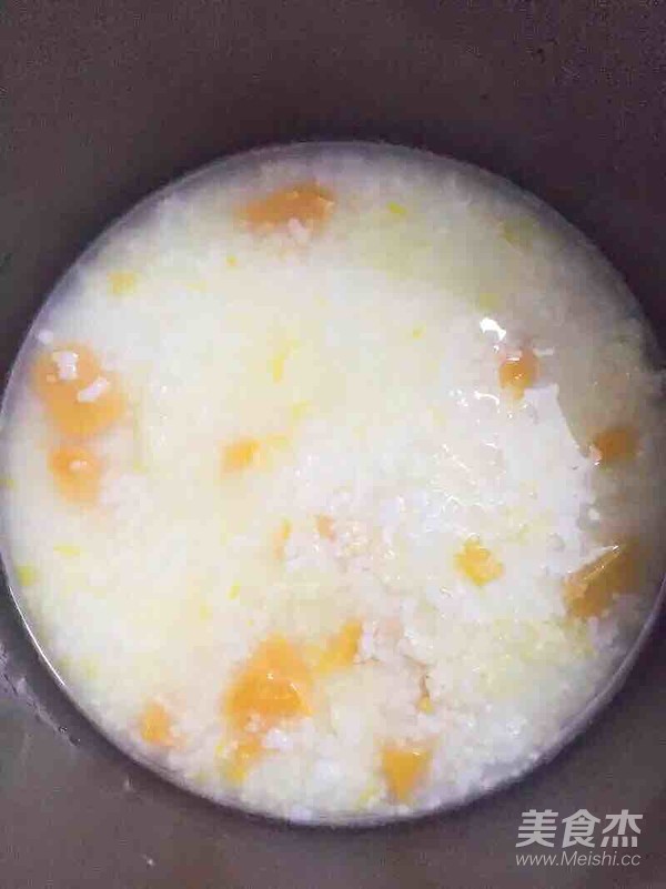 小米南瓜粥的做法