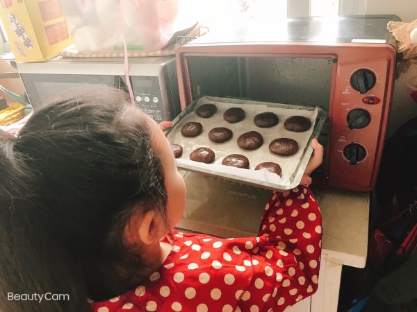 巧克力麻薯饼干