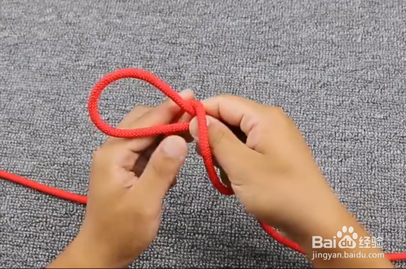 越拉越紧绳结打法