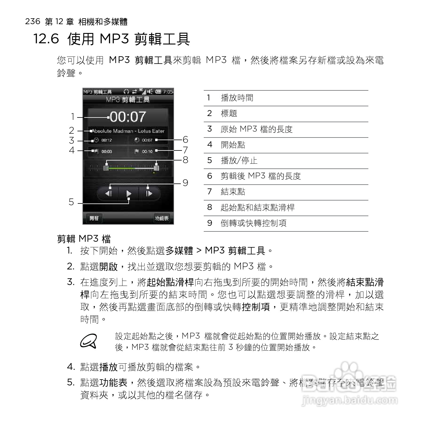 多普达HTC HD mini手机使用说明书:[24]
