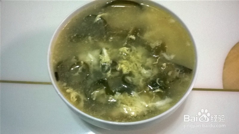 海带鸡蛋汤的做法