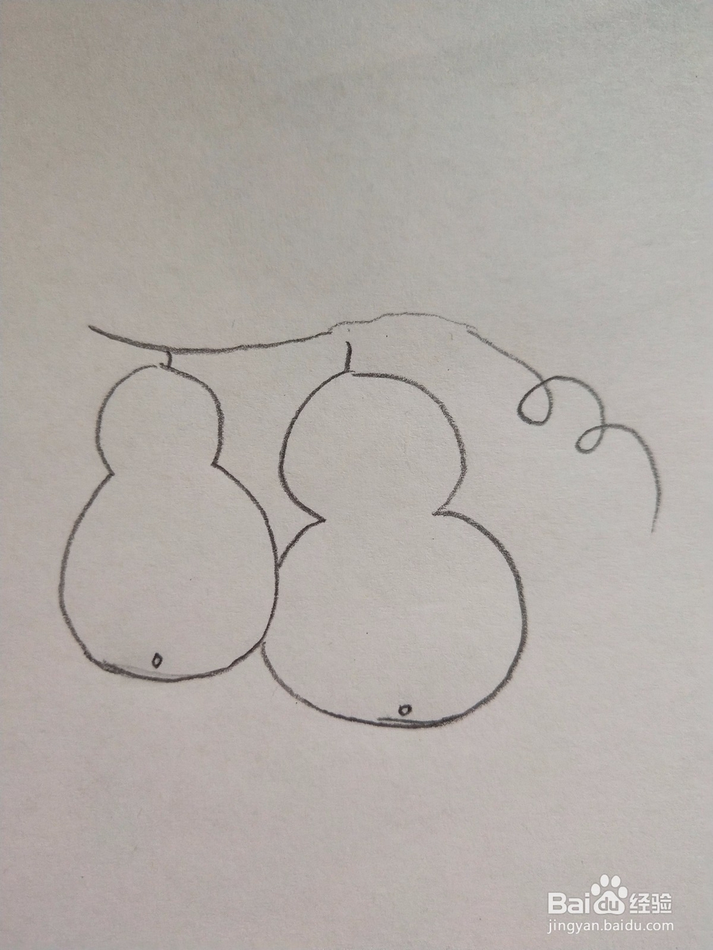 葫芦简笔画怎么画
