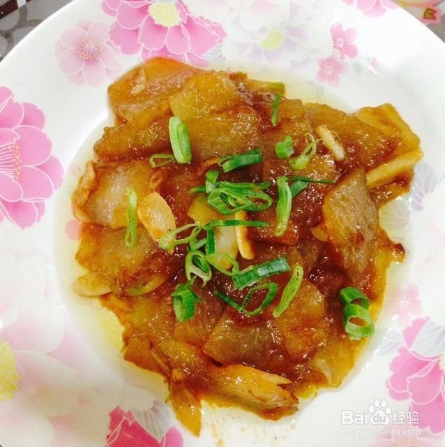 蚝油冬瓜这样做才好吃
