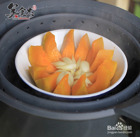 好看又好吃的百合南瓜糖水做法