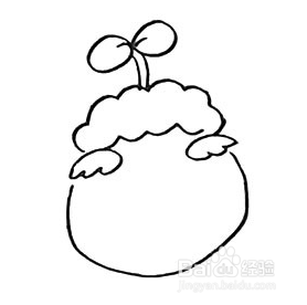 手绘简笔画之慢羊羊的画法