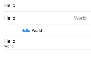 uitableviewcell 样式如何设置