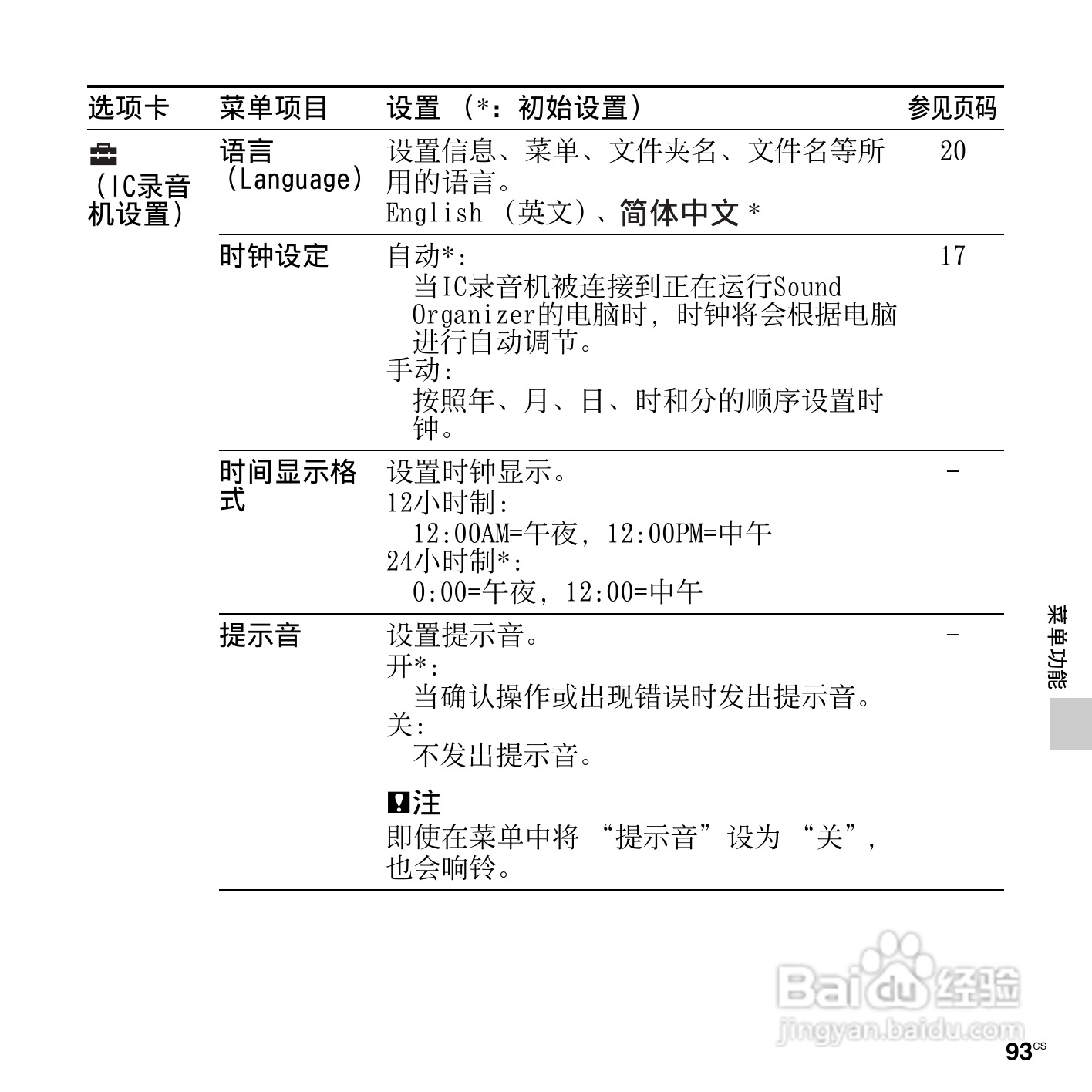 索尼ICD-UX512F数码录音笔使用说明书:[10]
