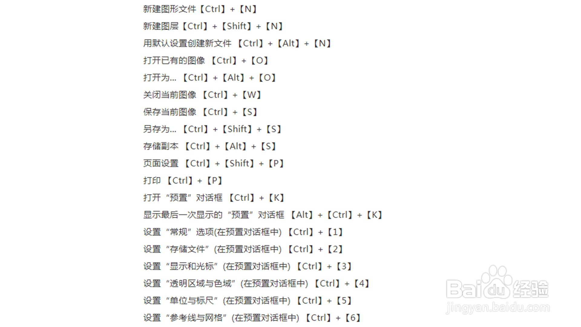 PS快捷键和常用快捷键有哪些