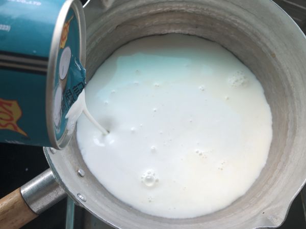 珍珠西米蜜豆椰汁