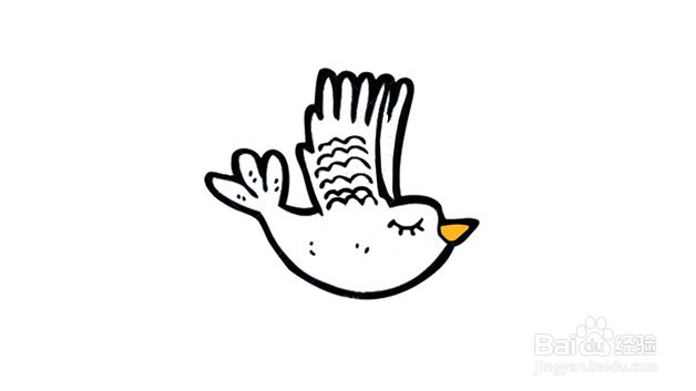 飞鸟怎么画才好看