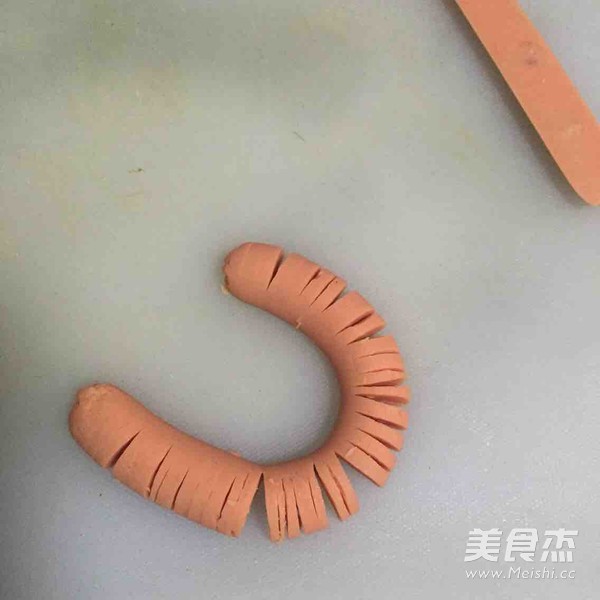 向日葵煎蛋的做法