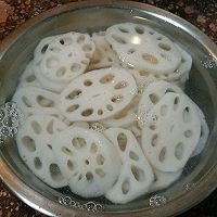 胭脂藕片的制作方法