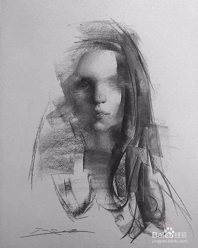 木炭条素描教程