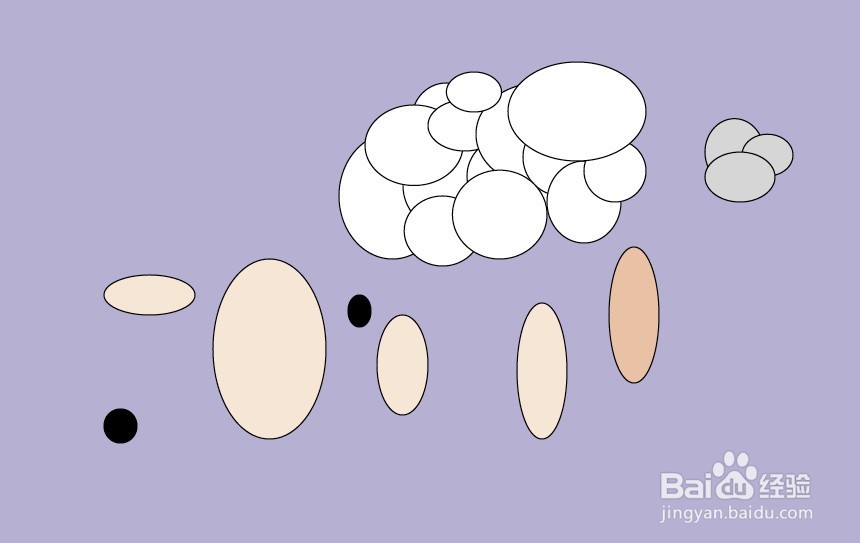 ai绘制一只卡通绵羊的方法