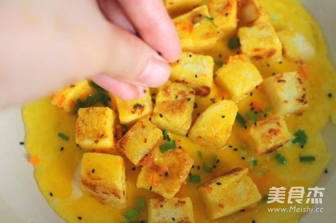 鸡蛋炒馒头 宝宝健康食谱