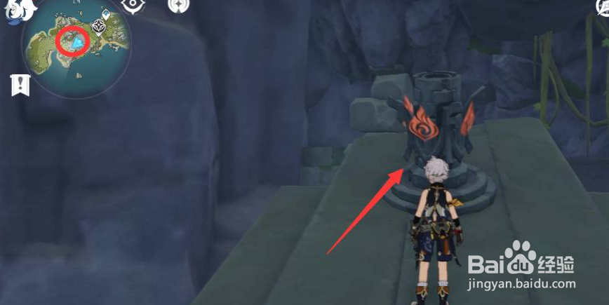 原神危危岛四个元素方碑顺序是什么