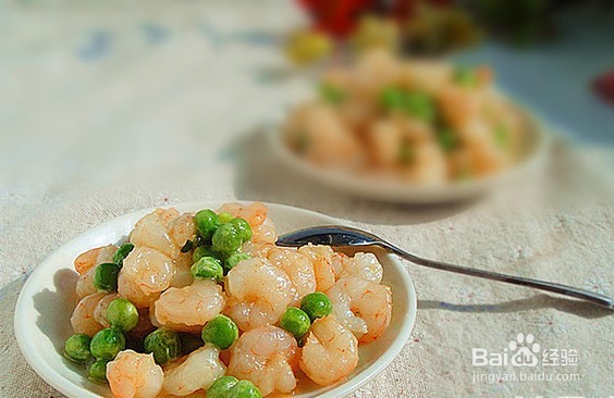 速冻青豆虾仁的做法