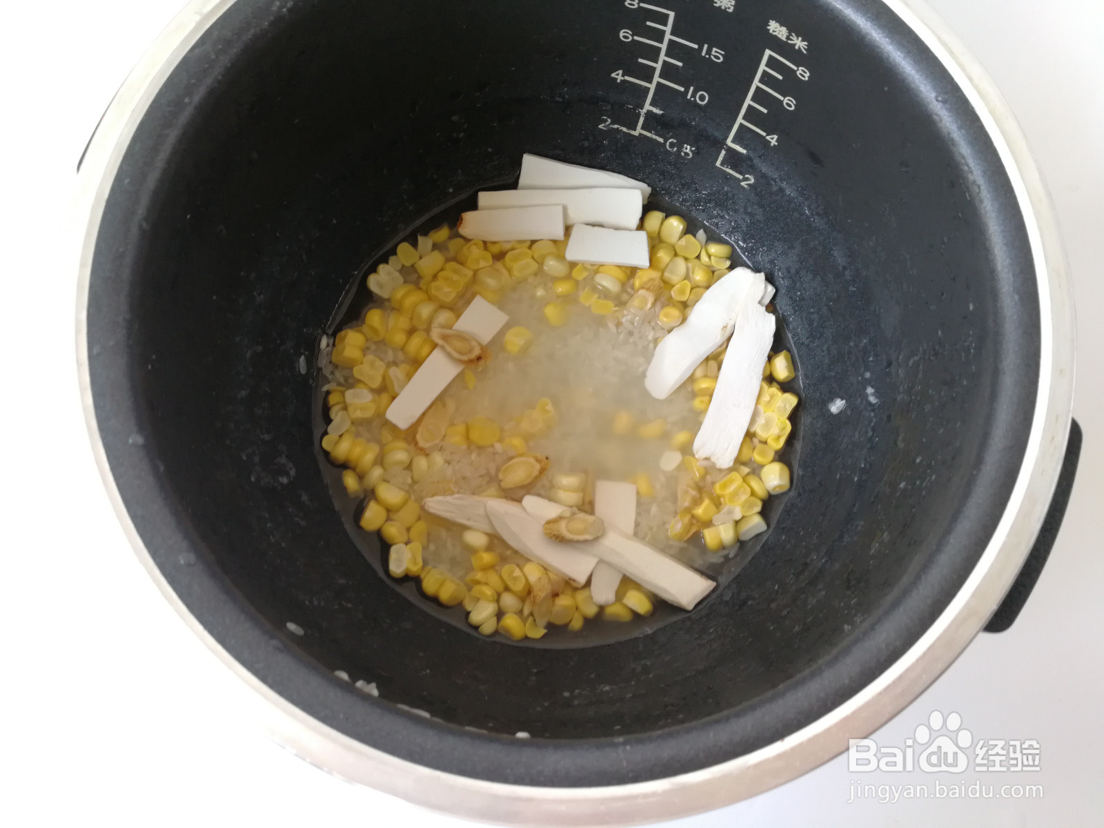 玉米黄芪瘦肉粥的做法